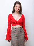 Wrap Crop Top