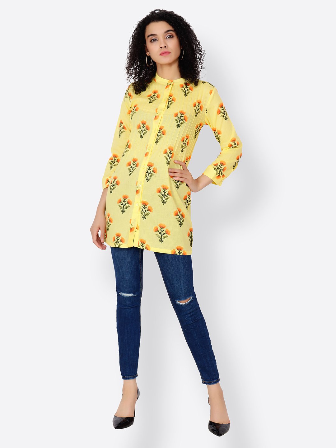 Cation Yellow Tunic