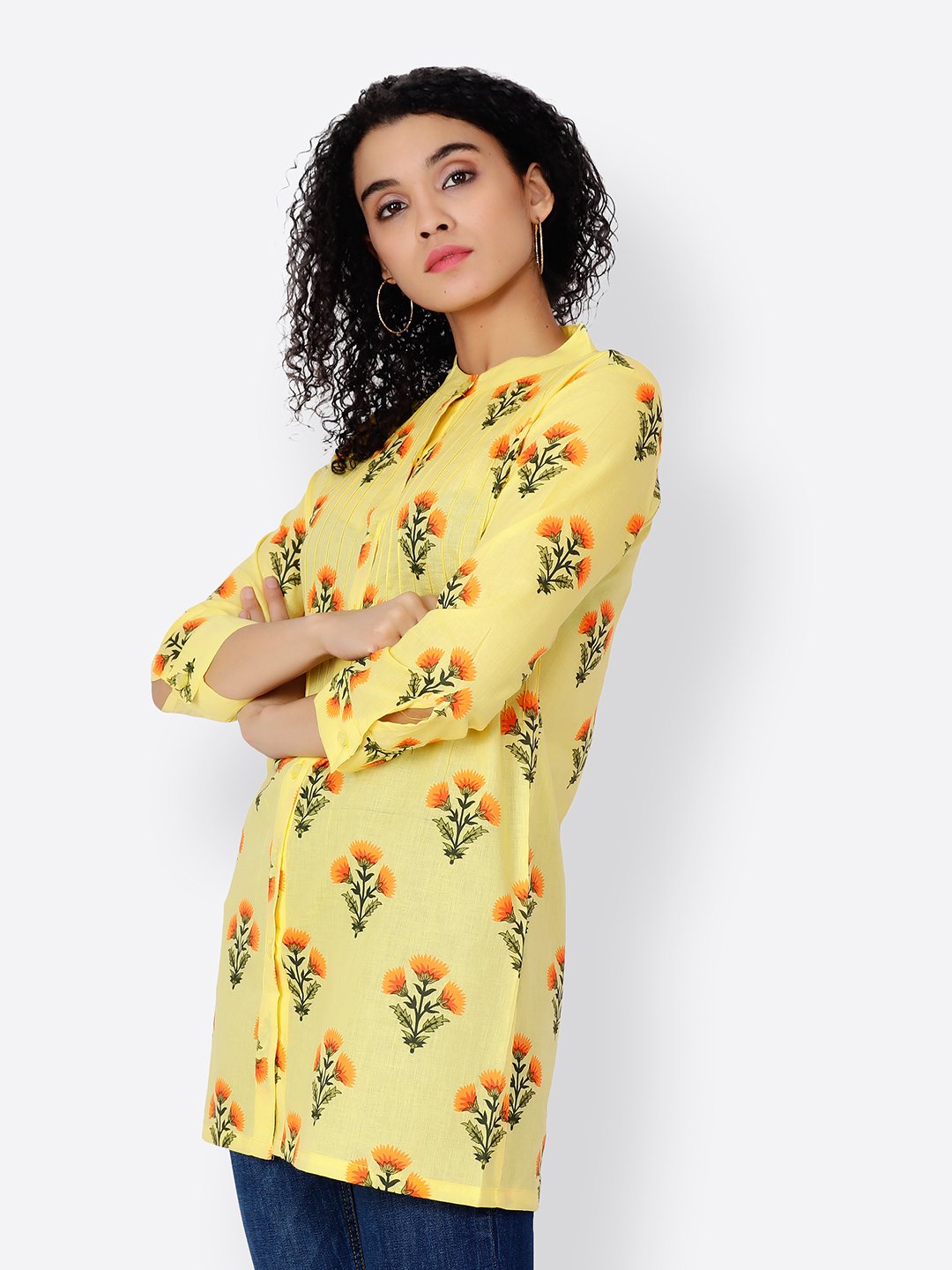 Cation Yellow Tunic