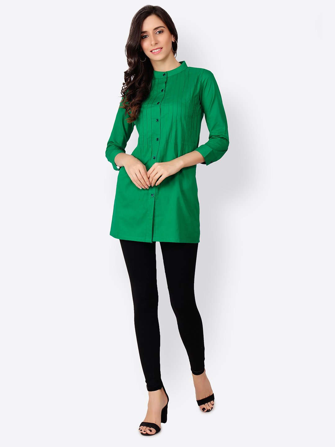 Cation Green Tunic
