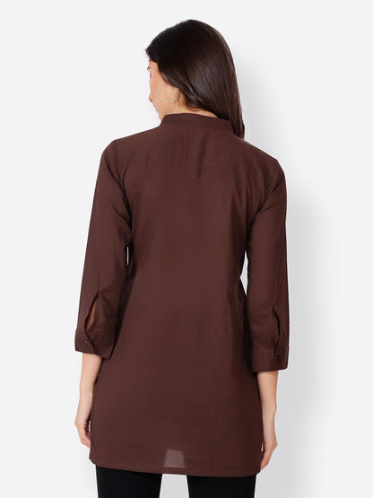 Cation Brown Tunic