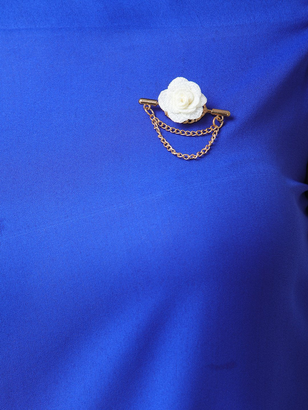 Blue One Shoulder Tunic